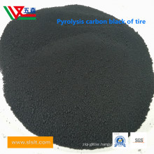Pyrolytic Carbon Black and International Standard Carbon Black (20-80) % Are Grinded, Powder Carbon Black